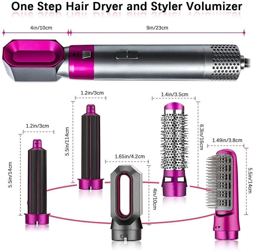 Multifunctional hot hair Dryer, Styler & Volumizer