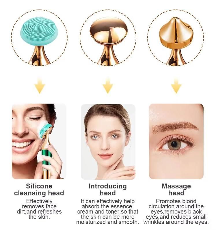 Neck & Eyes Massager – Deep Cleanse, Lift & Glow