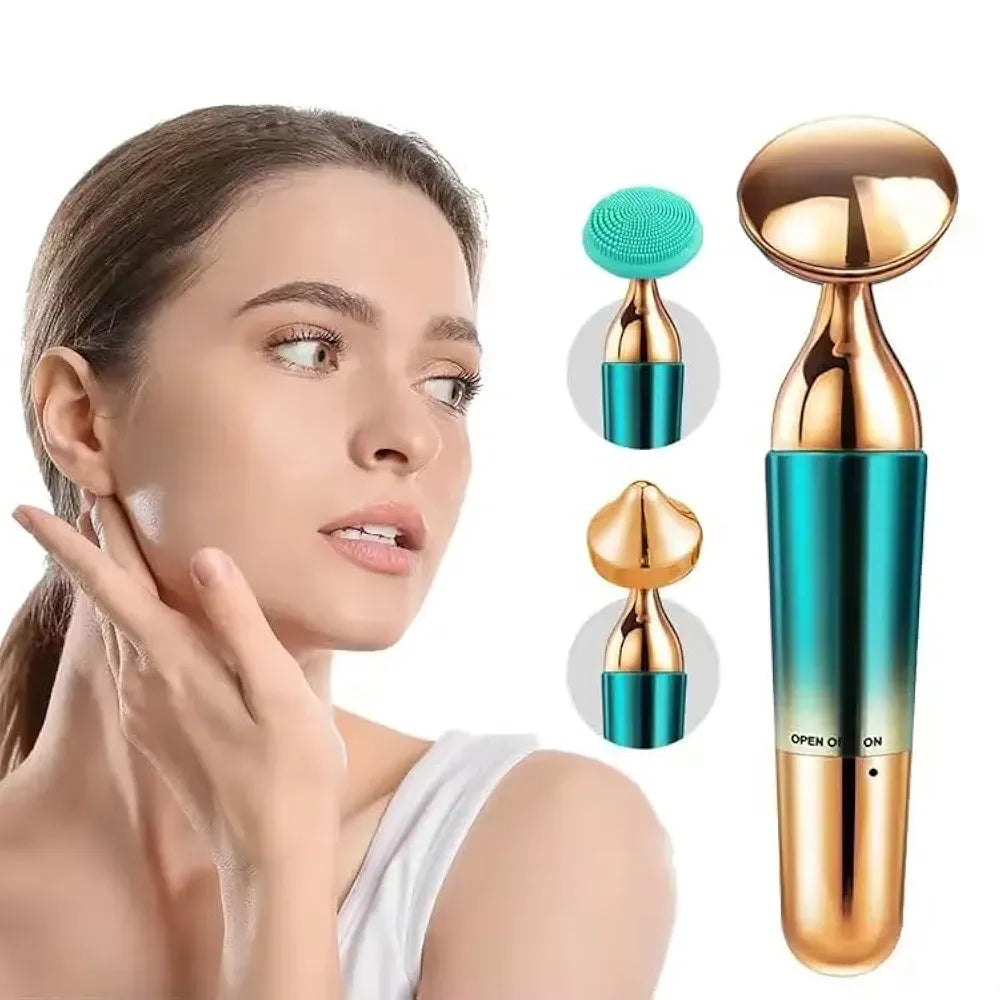 Neck & Eyes Massager – Deep Cleanse, Lift & Glow