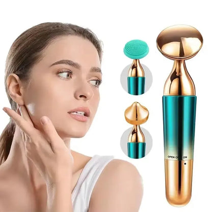 Neck & Eyes Massager – Deep Cleanse, Lift & Glow